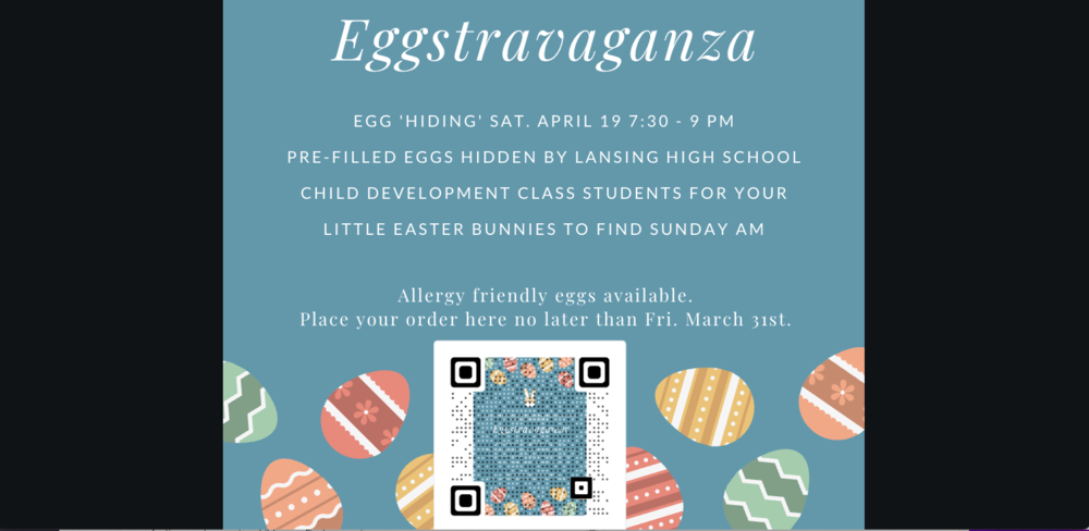 Eggstravaganza Flyer