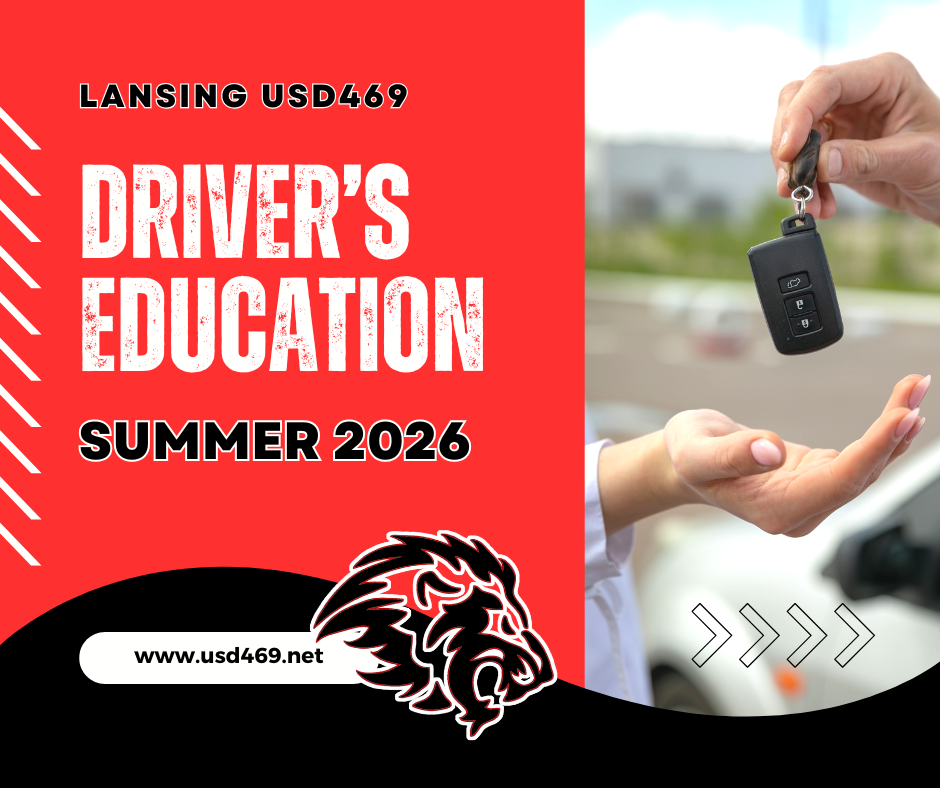 Lansing USD469 Driver's Education Summer 2026
