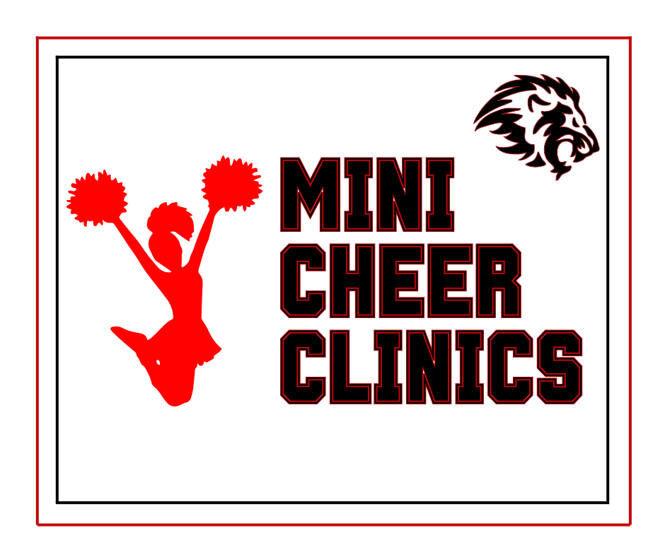 Mini Cheer Clinics Graphic