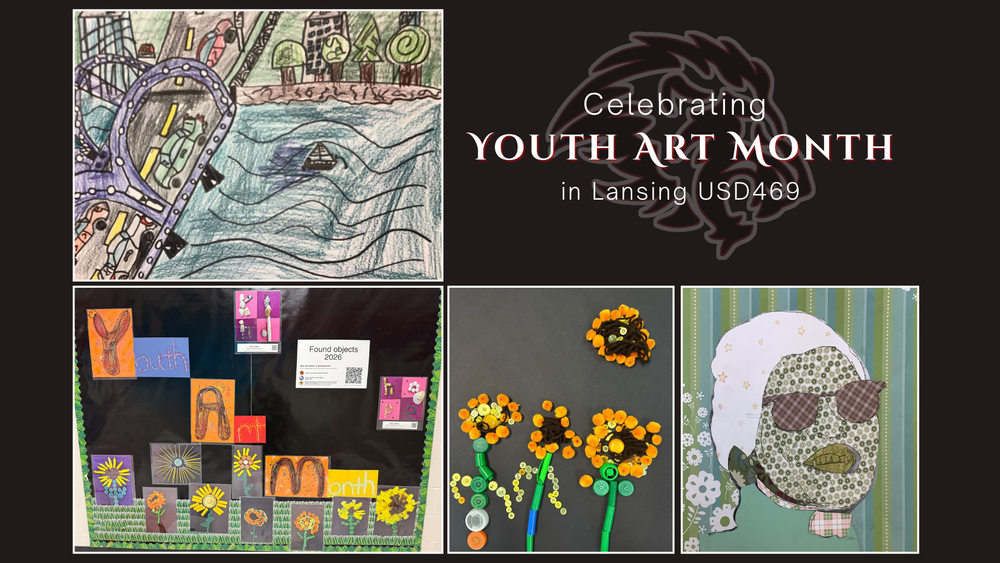 Lansing Students Showcase Creativity During Youth Art Month