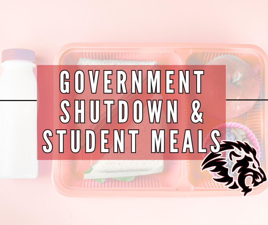 Government Shutdown and Student Meals