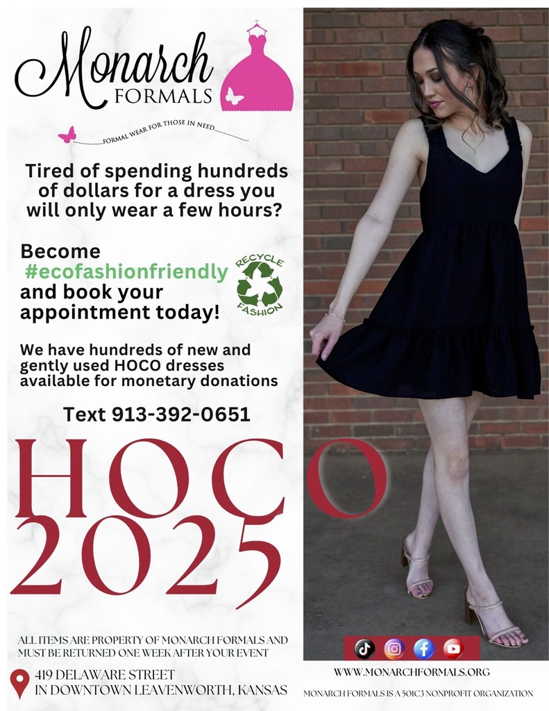 Monarch Formals - Dress Donations