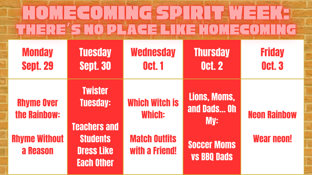 Spirit Week!