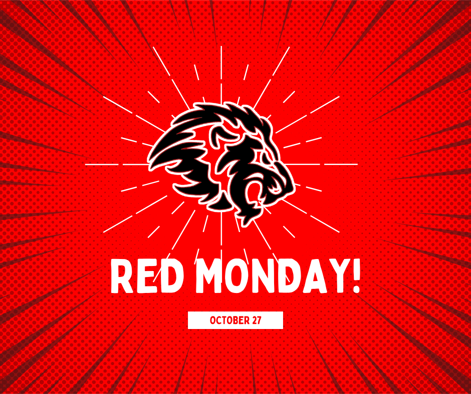 RED MONDAY IS OCTOBER 27