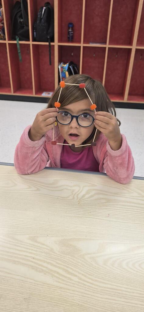 Preschoolers celebrating dot day in their classroom