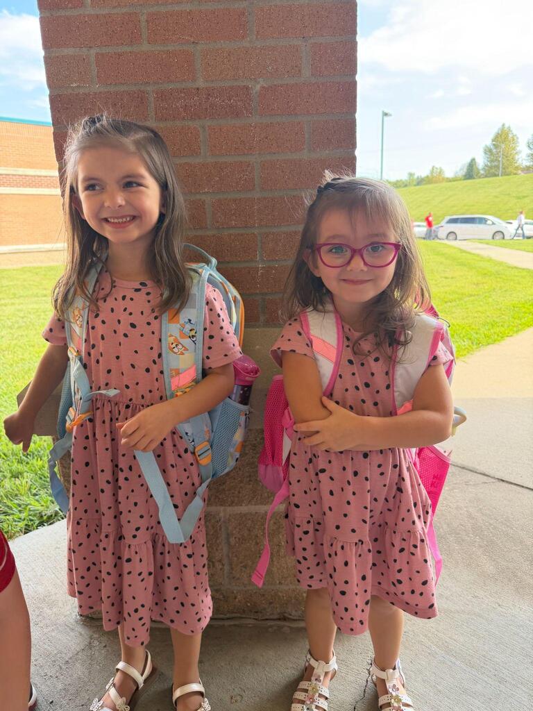 Preschoolers celebrating dot day in their classroom