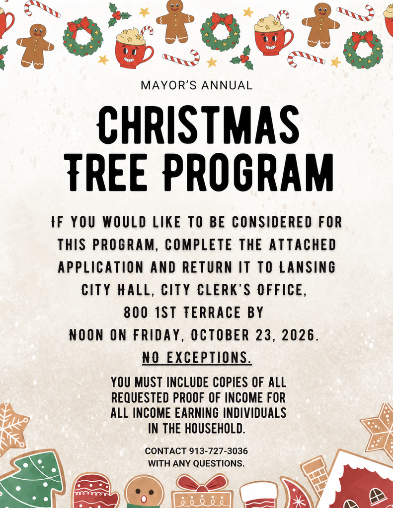 Christmas tree program Flyer
