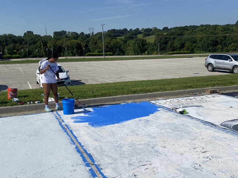 Senior Paint the Spot Day