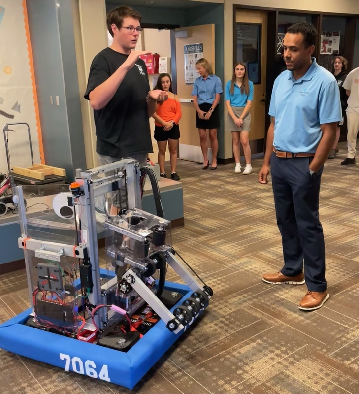 LHS Robotics receives donation