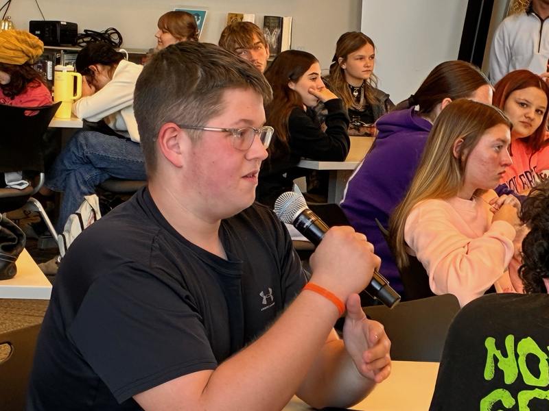 Local Author Inspires Lansing High School Students Through Creative Writing