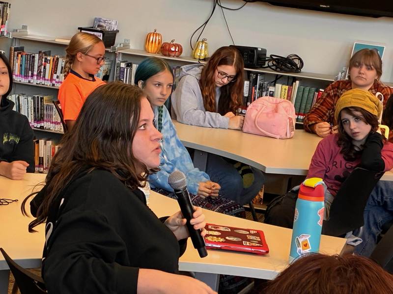 Local Author Inspires Lansing High School Students Through Creative Writing