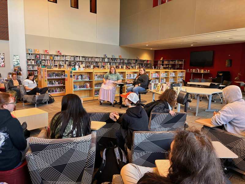 Local Author Inspires Lansing High School Students Through Creative Writing