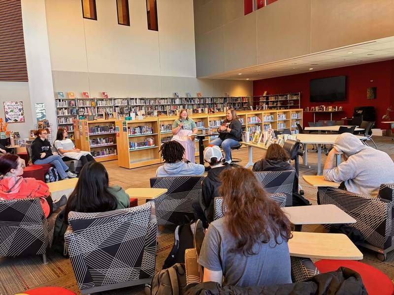 Local Author Inspires Lansing High School Students Through Creative Writing