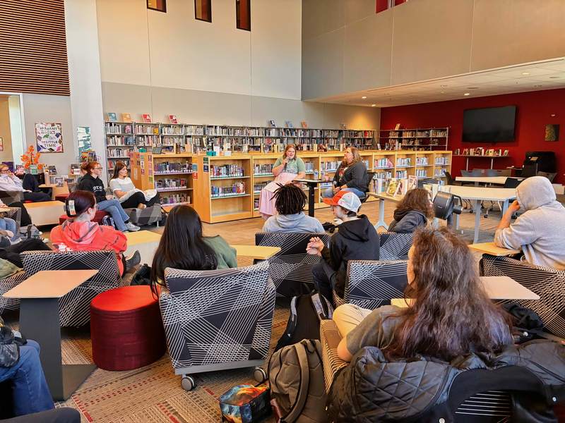 Local Author Inspires Lansing High School Students Through Creative Writing