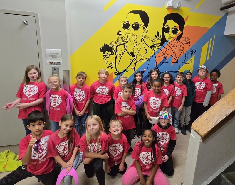 THird graders on field trip