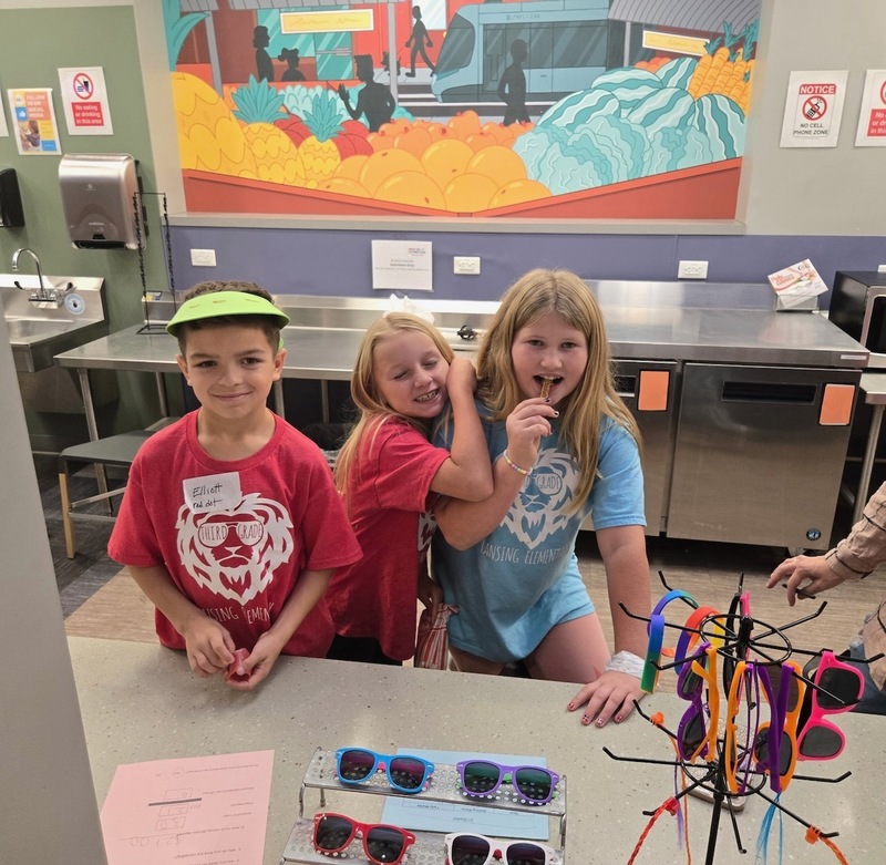 THird graders on field trip