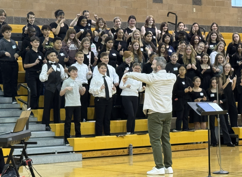 LMS Singers Earn Spots in NEKMEA Middle-Level District Honor Choir