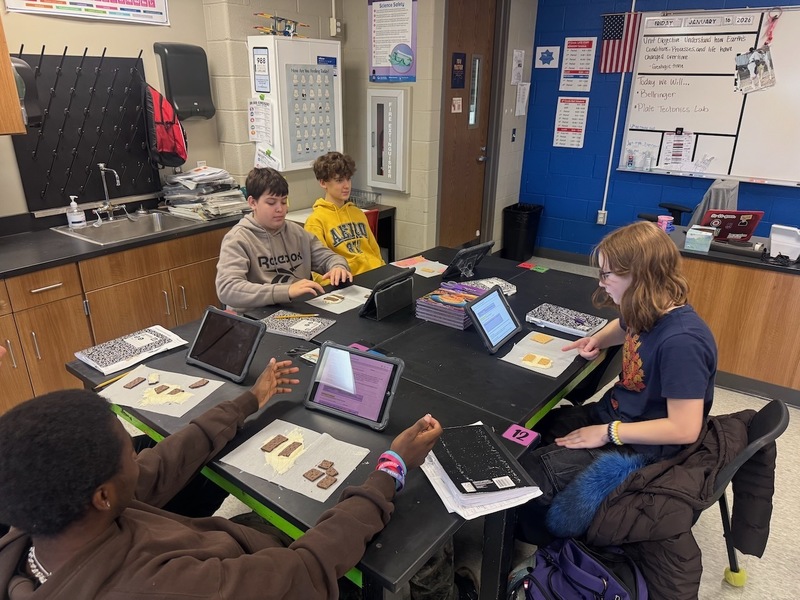 First-Year Teacher Spotlight: Samantha Dale - 8th Graders Experience Hands-On Learning in Science Class