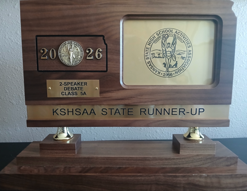 Lansing High School Debate Team Earns 2nd Place at 5A State Tournament