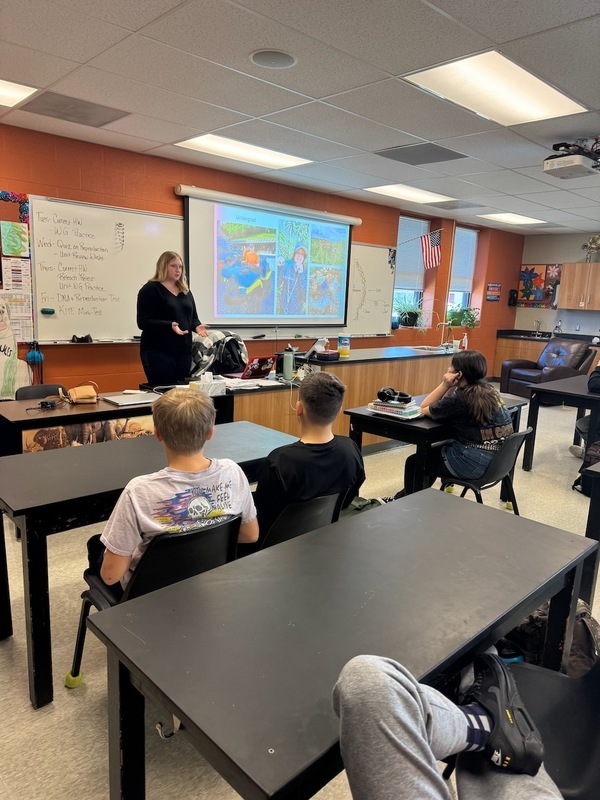 Lansing Graduate Inspires Middle School Students with Marine Biology Journey