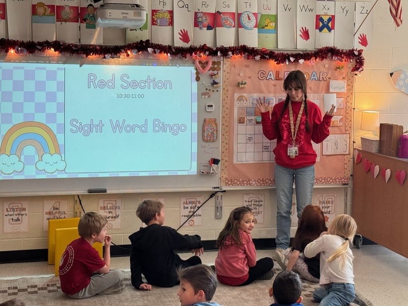 First Year Teacher Spotlight: Jordan Fuller Making Sight Word Practice Fun in Kindergarten