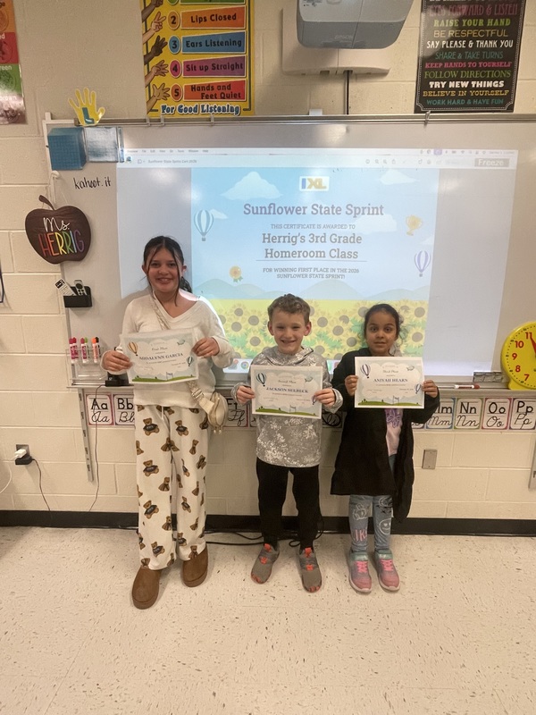 Sunflower State Champions with Certificates