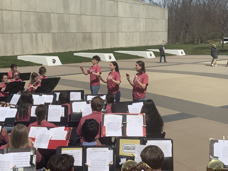 LHS Band has successful trip to Washington, D.C. over Spring Break
