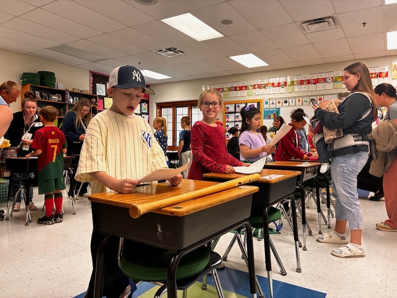 Second Graders Bring Famous Figures to Life with “Biographies Alive” Project