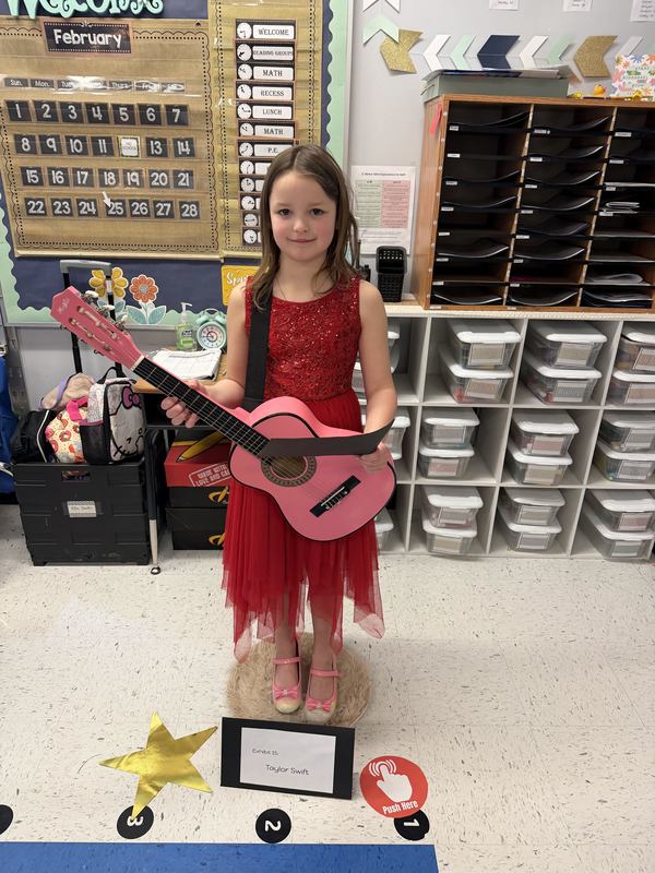 Second Graders Bring Famous Figures to Life with “Biographies Alive” Project