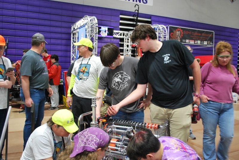 Robotics Team at Competition