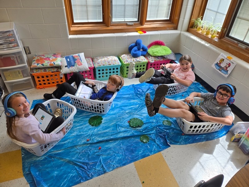 Second Grade Students Enjoy a Day of Learning at “Camp Read-A-Lot”