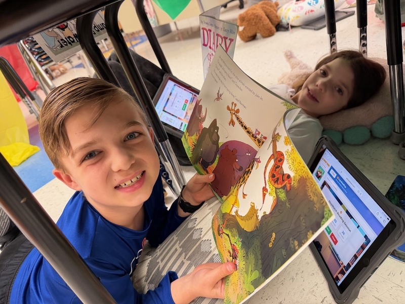 Second Grade Students Enjoy a Day of Learning at “Camp Read-A-Lot”