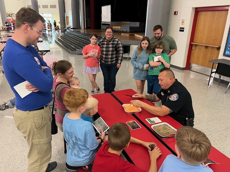Lansing Intermediate School Hosts Engaging Emergency Services STEM Night