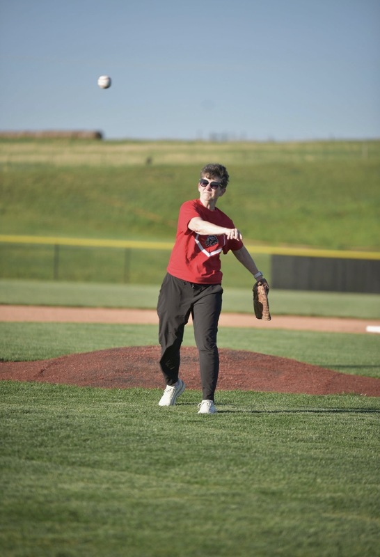 Lansing Baseball Recognizes Mona Hauver Through 1st Pitch Club