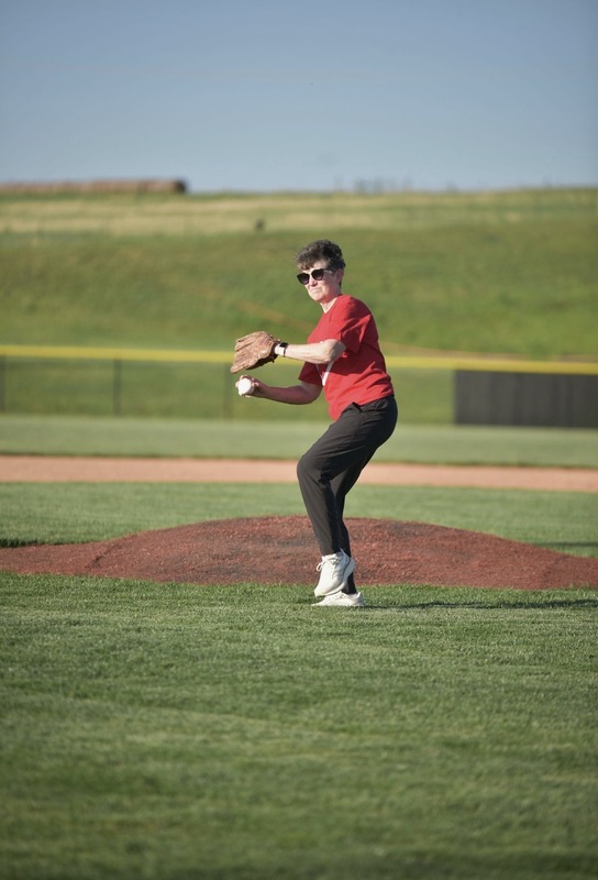Lansing Baseball Recognizes Mona Hauver Through 1st Pitch Club