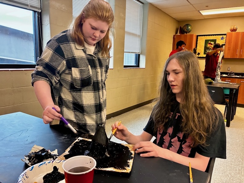 8th Grade Students Get Creative with Hands-On Volcano Science Project