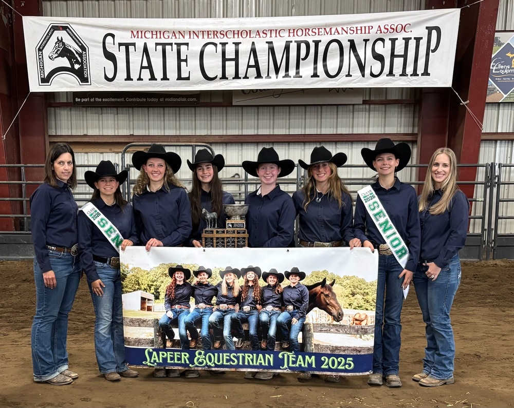 Lapeer equestrian state champions