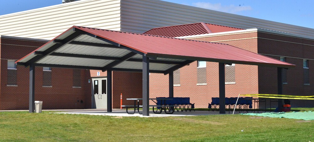 New pavilion at Rolland-Warner Campus