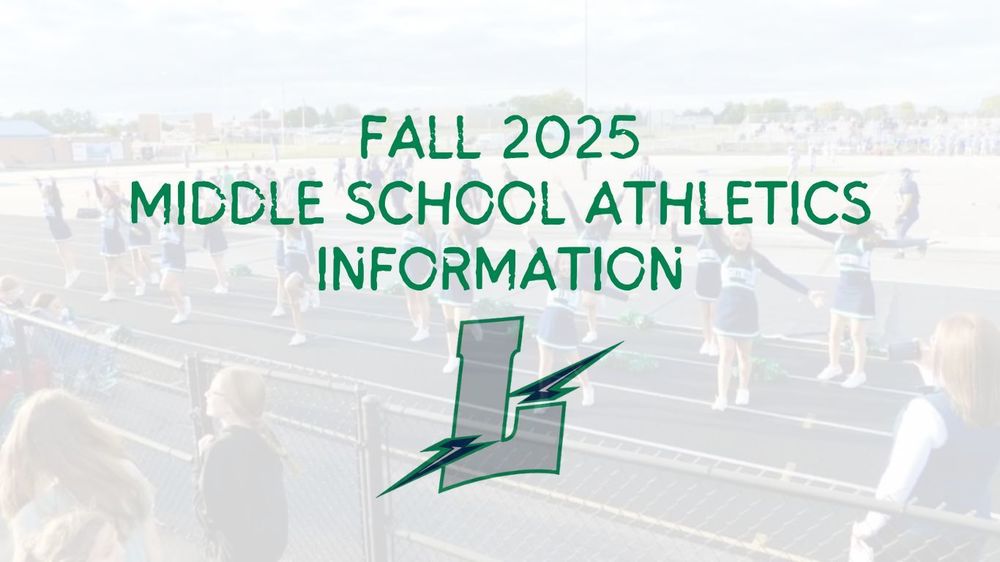 Fall 2025 middle school athletics information