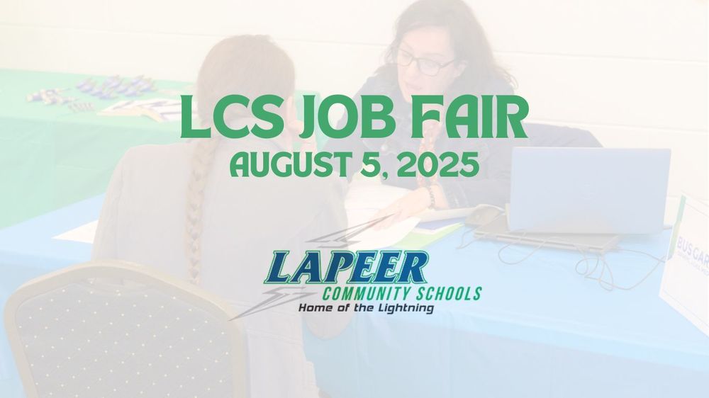 LCS job fair set for August 5