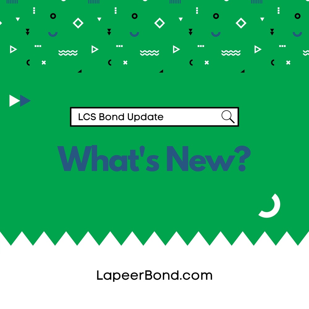 LCS bond projects update graphic