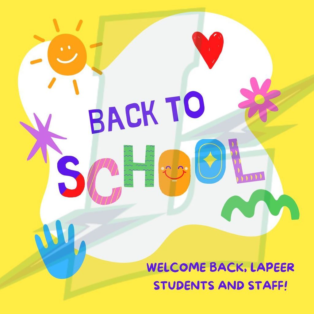 first day of school graphic