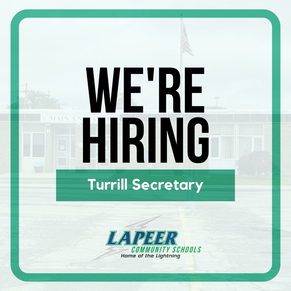 Now hiring for Turrill secretary