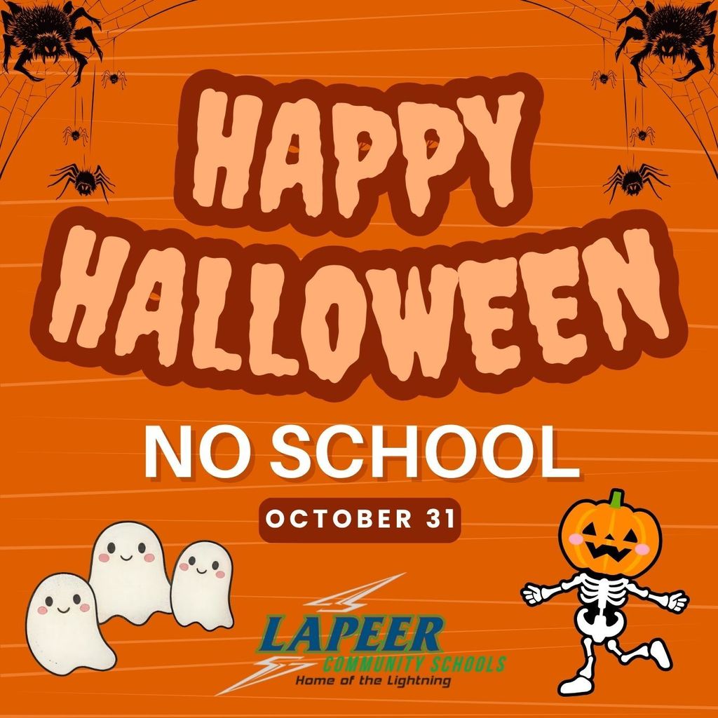 No school in Lapeer October 31