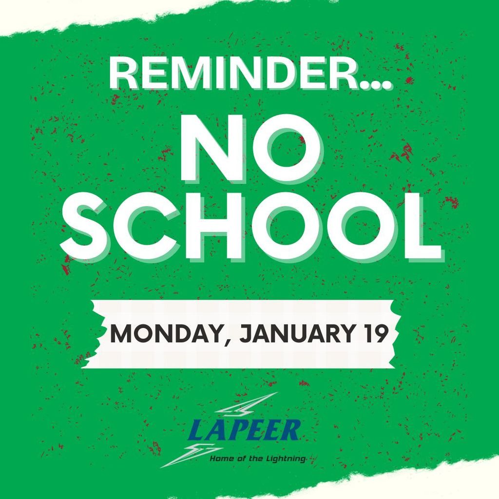 No school January 19 at LCS