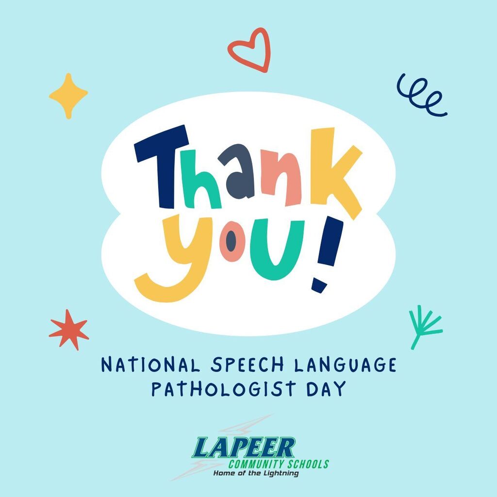 Graphic for National Speech Language Pathologist Day
