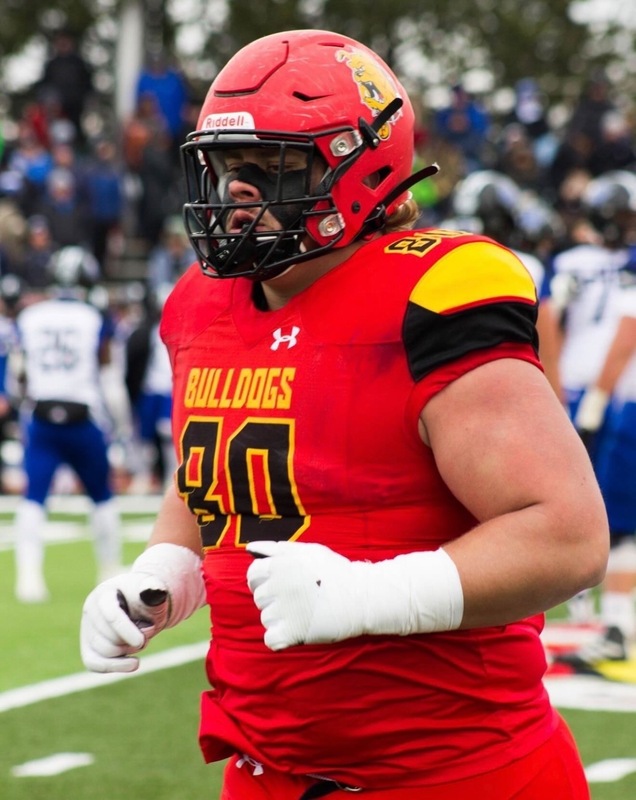 Dan Perry during his time as a  Ferris State football player