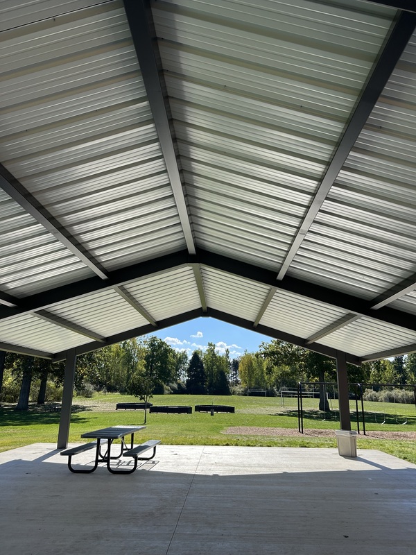 New pavilion at Rolland-Warner Campus