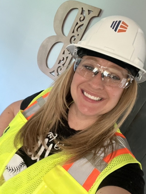 Alyssa Bouchard in her Barton Malow field gear