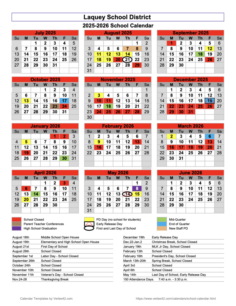 School Calendar